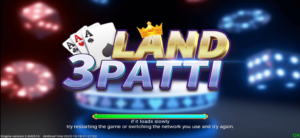3 Patti Land intro screen