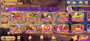 Games available inside Card Rummy