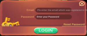 Flying Chess login screen