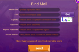 3 Patti Union bind phone and create account screen