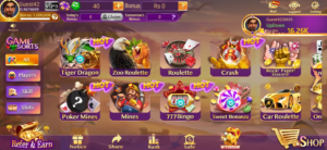 3 Patti Union in-app games lobby